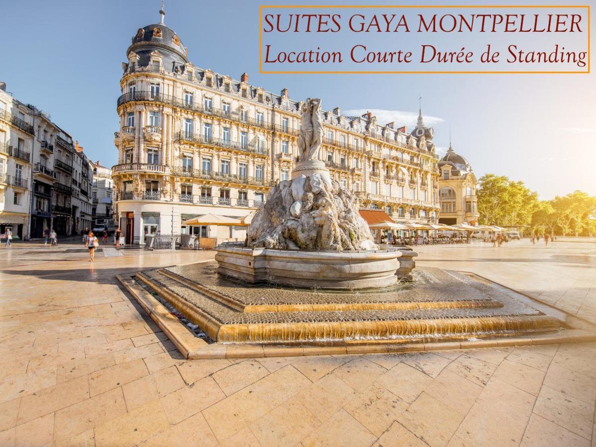 Rare Loft Vue Sur Les Toits - Suites Gaya Centre Historique 몽펠리에 외부 사진